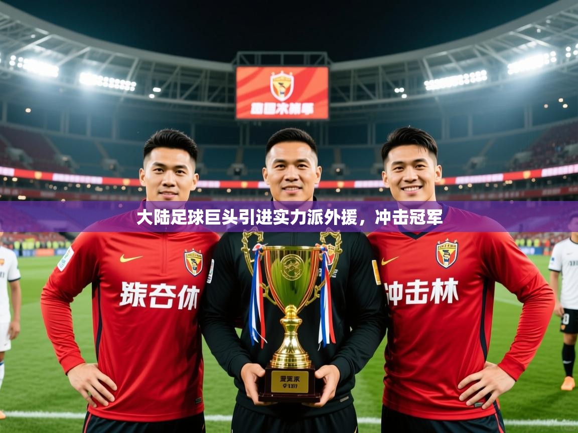 2026 迈博体育娱乐大陆足球巨头引进实力派外援,冲击冠军 第3张